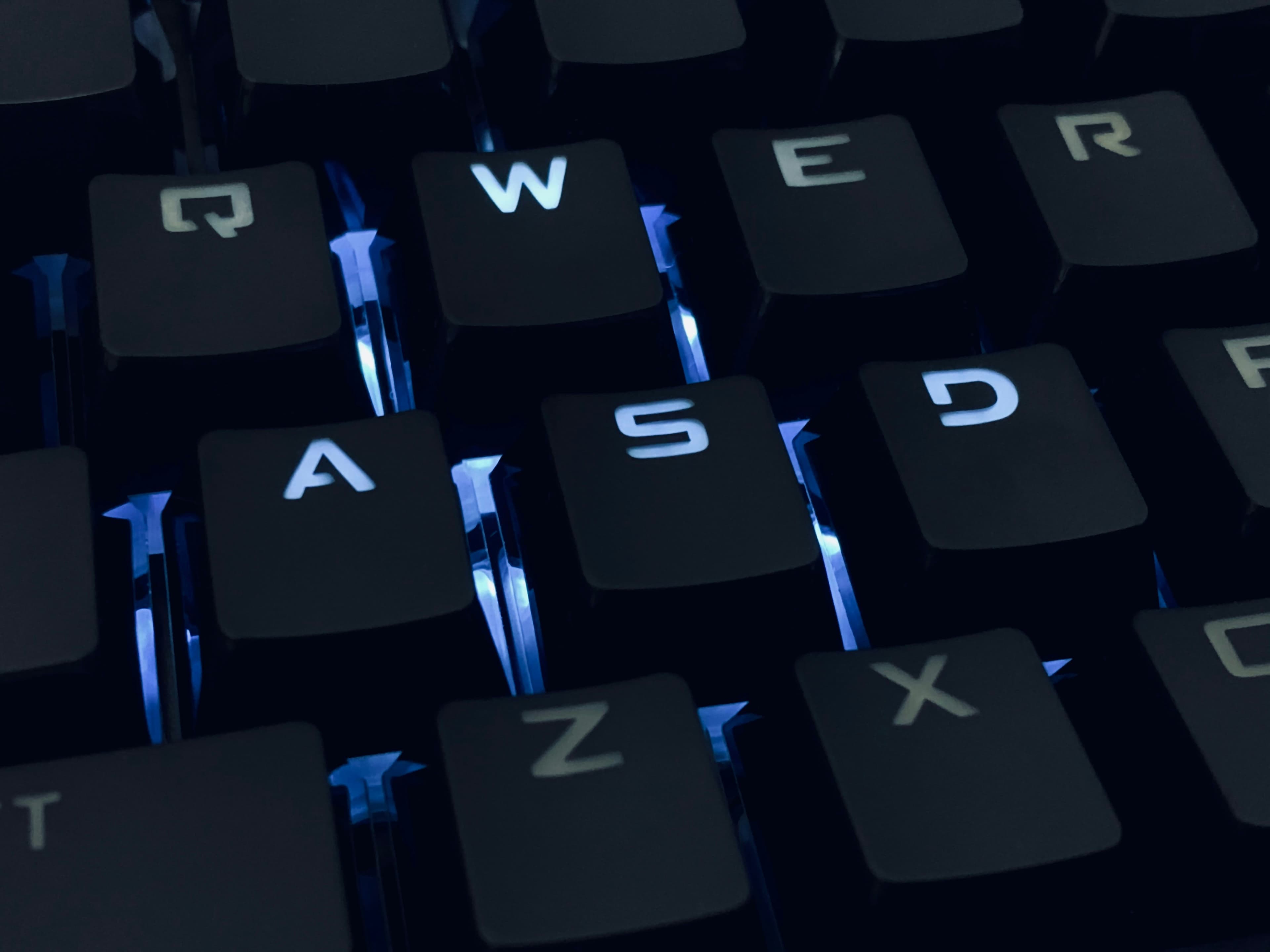 Hero image showing part of a keyboard